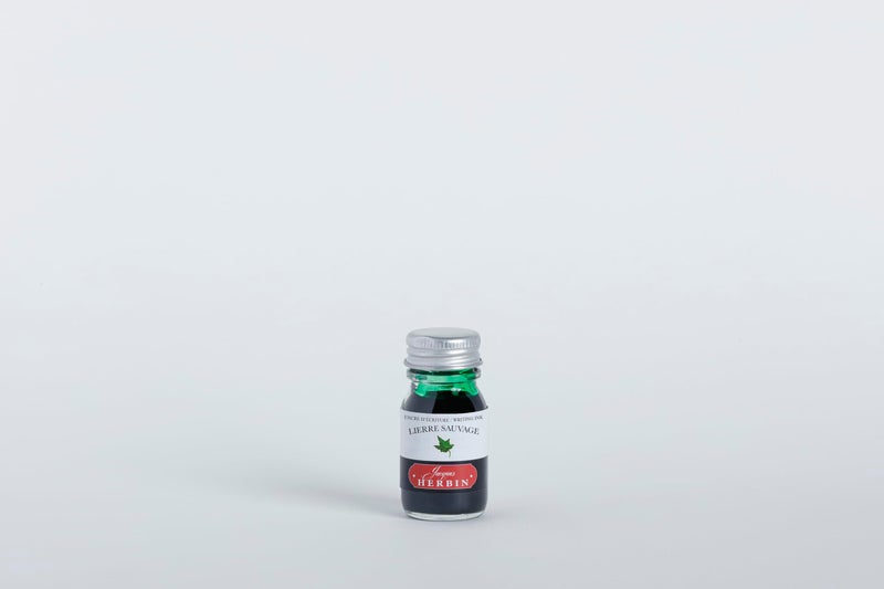 Jacques Herbin J. Herbin Fountain Pen Ink - 10 ml Bottled - Lierre Sauvage - Image 3